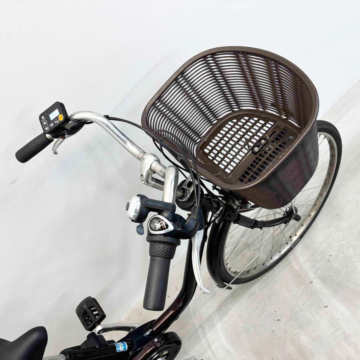 中古電動自転車 パナソニック ビビスタイル ブラウン 26インチ YL056