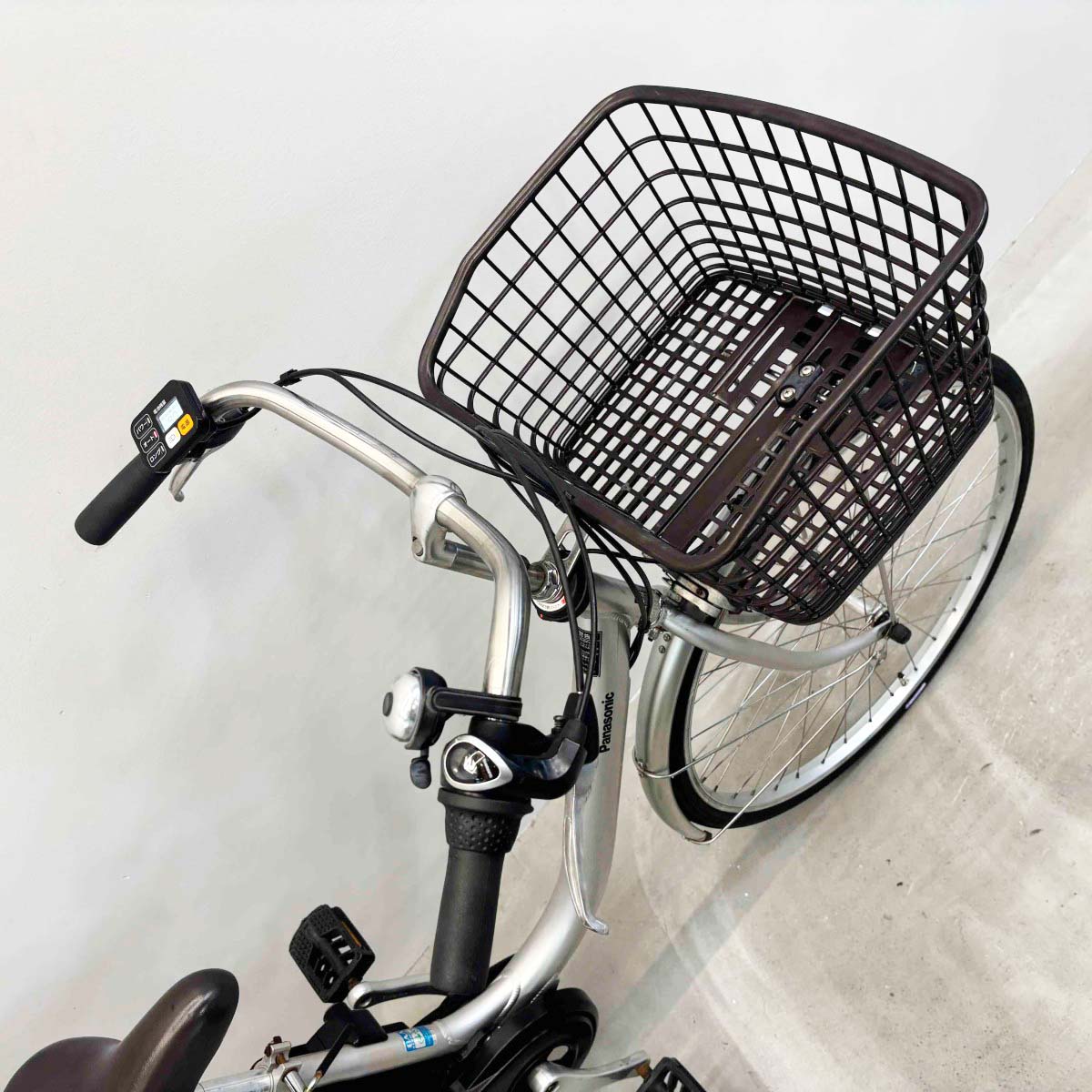 中古電動自転車 パナソニック ビビL シルバー 26インチ YL058