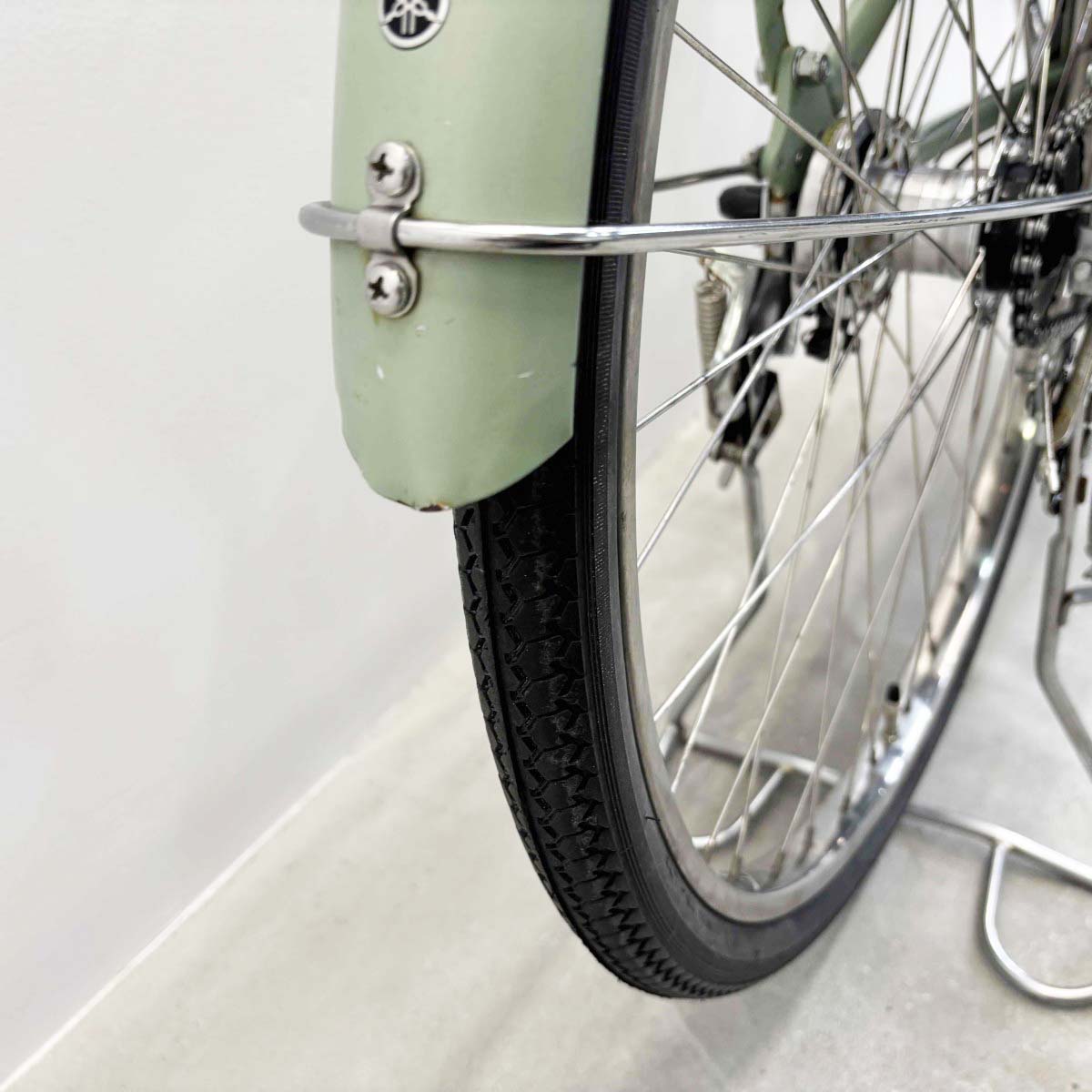中古電動自転車 ヤマハ PAS ウィズDX グリーン 26インチ YL062
