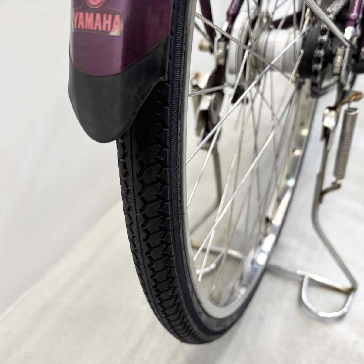 中古電動自転車 ヤマハ PAS ナチュラL DX パープル 26インチ YL063