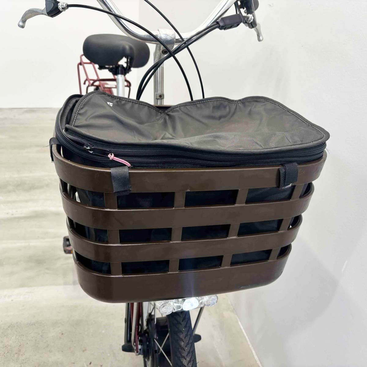 中古電動自転車 ブリヂストン フロンティア ラクット レッド 20インチ YL064