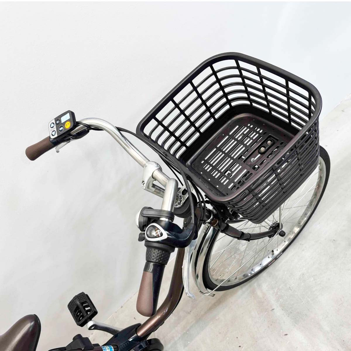 中古電動自転車 パナソニック ビビMX ブラウン 26インチ YL066