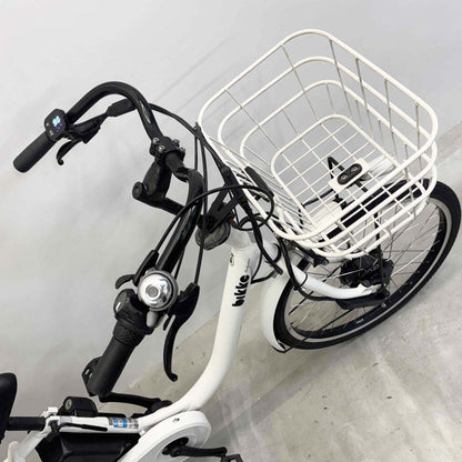 ブリヂストン ビッケモブdd（デュアルドライブ） ホワイト 24×20インチ YL070 【中古車】
