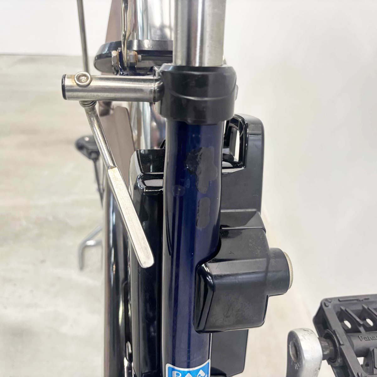 中古電動自転車 パナソニック ビビDX ネイビー 24インチ YL071