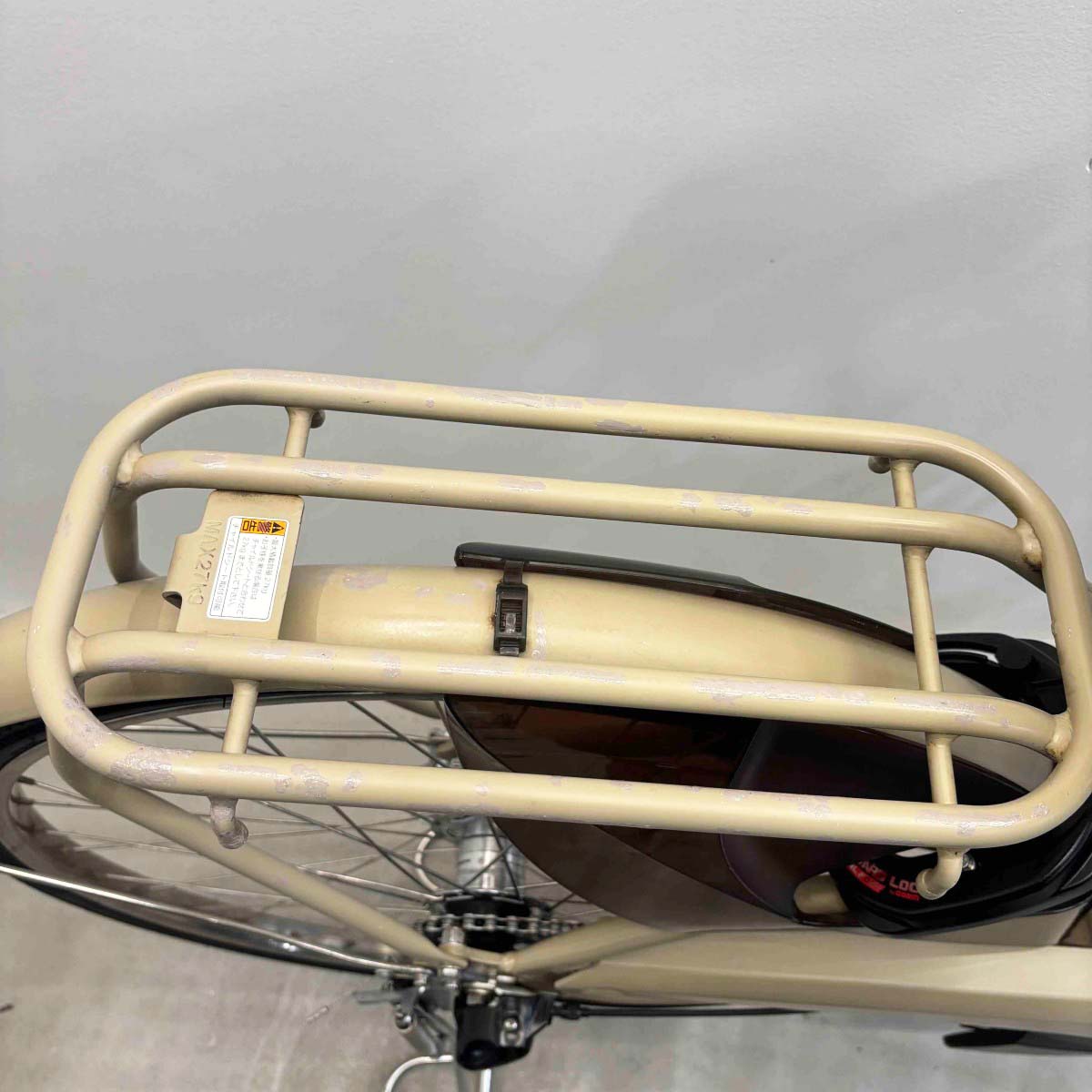 中古電動自転車 ヤマハ PAS ウィズDX ベージュ 26インチ YL074