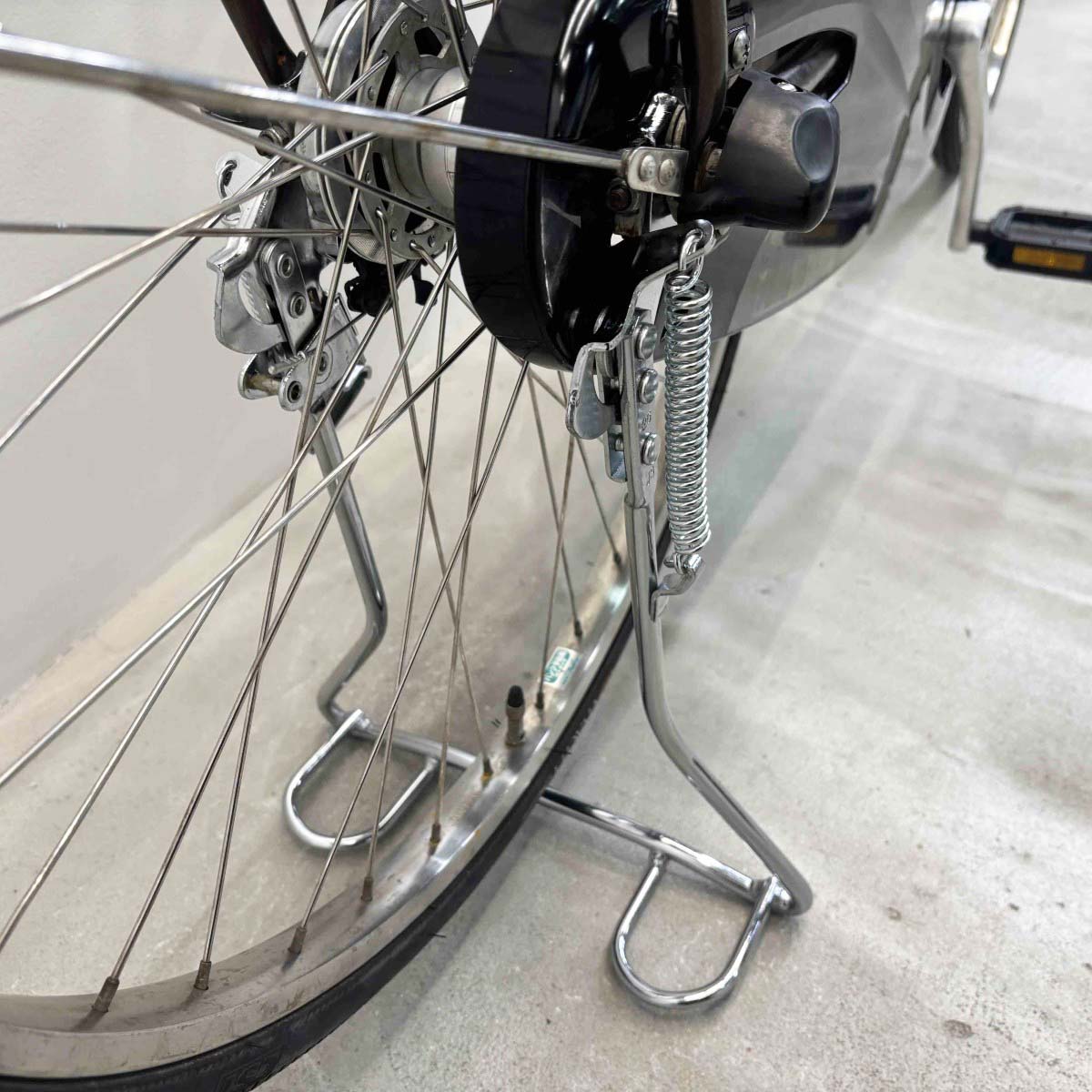 中古電動自転車 パナソニック ビビDX SD ブラウン 26インチ YL075