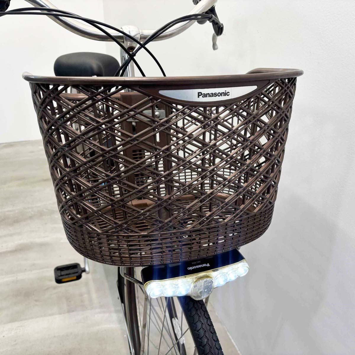 中古電動自転車 パナソニック ビビDX SD ブラウン 26インチ YL075