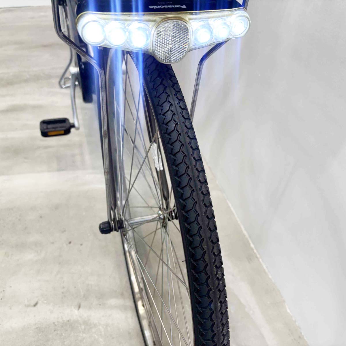 中古電動自転車 パナソニック ビビDX SD ブラウン 26インチ YL075
