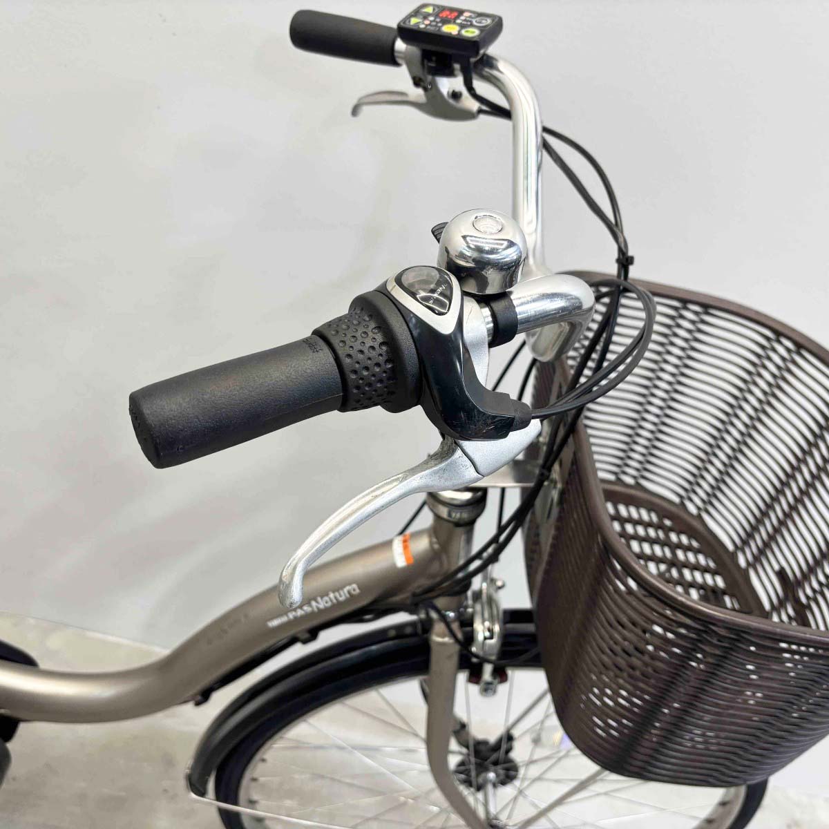 中古電動自転車 ヤマハ PAS ナチュラL ゴールド 26インチ YL076