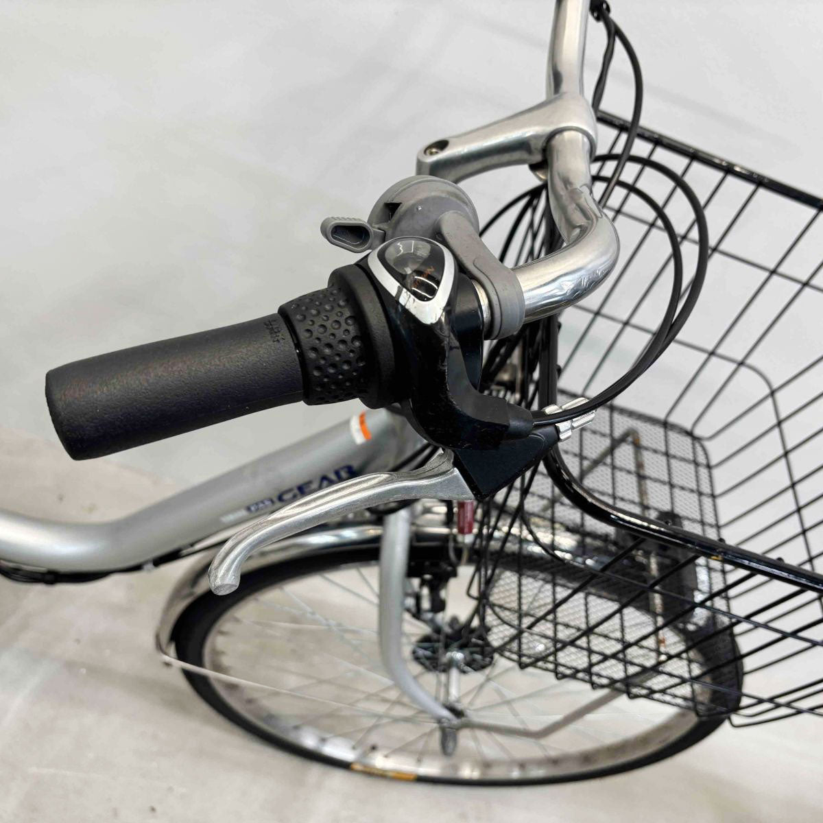 中古電動自転車 ヤマハ PAS ギアU シルバー 26インチ YL077