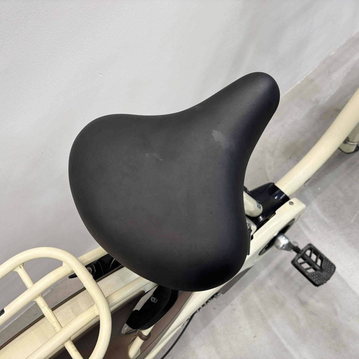 中古電動自転車 パナソニック ビビ スタイルDX ホワイト 26インチ YL079