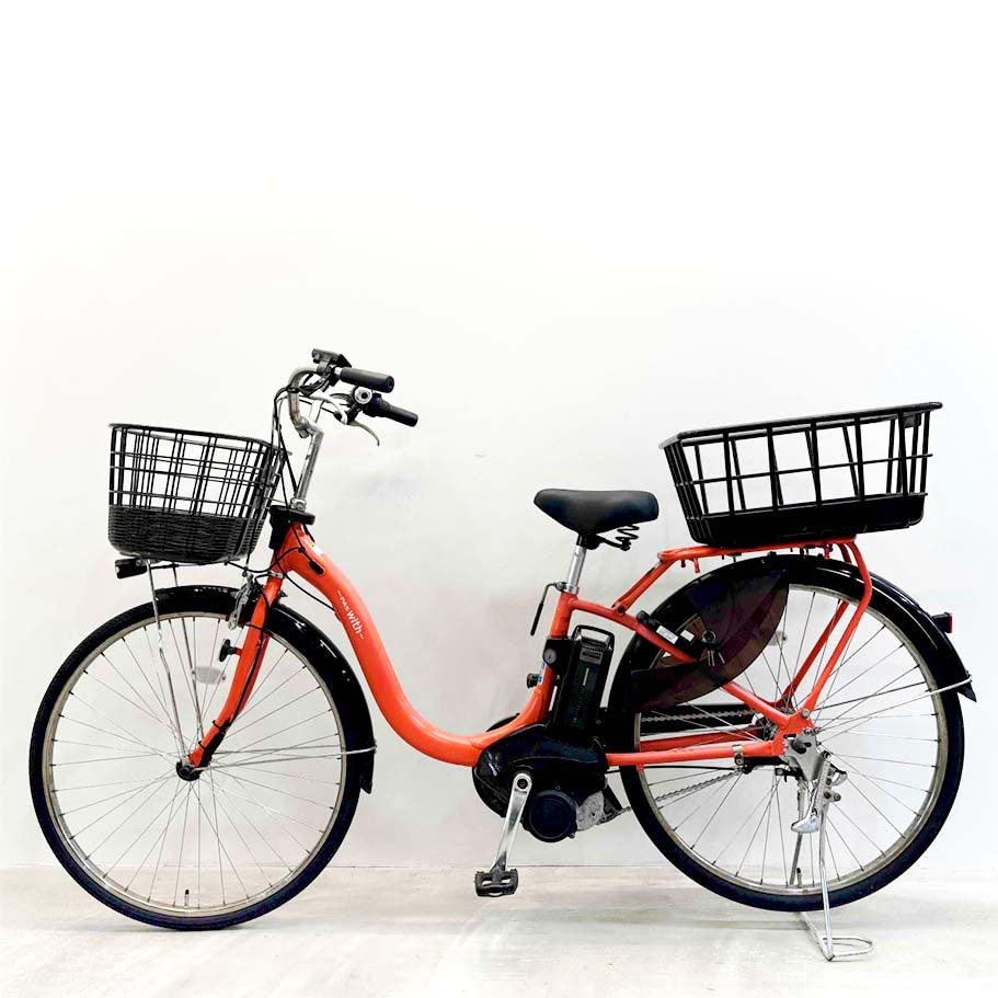 ヤマハ PAS ウィズ オレンジ 26インチ YL087 【中古車】