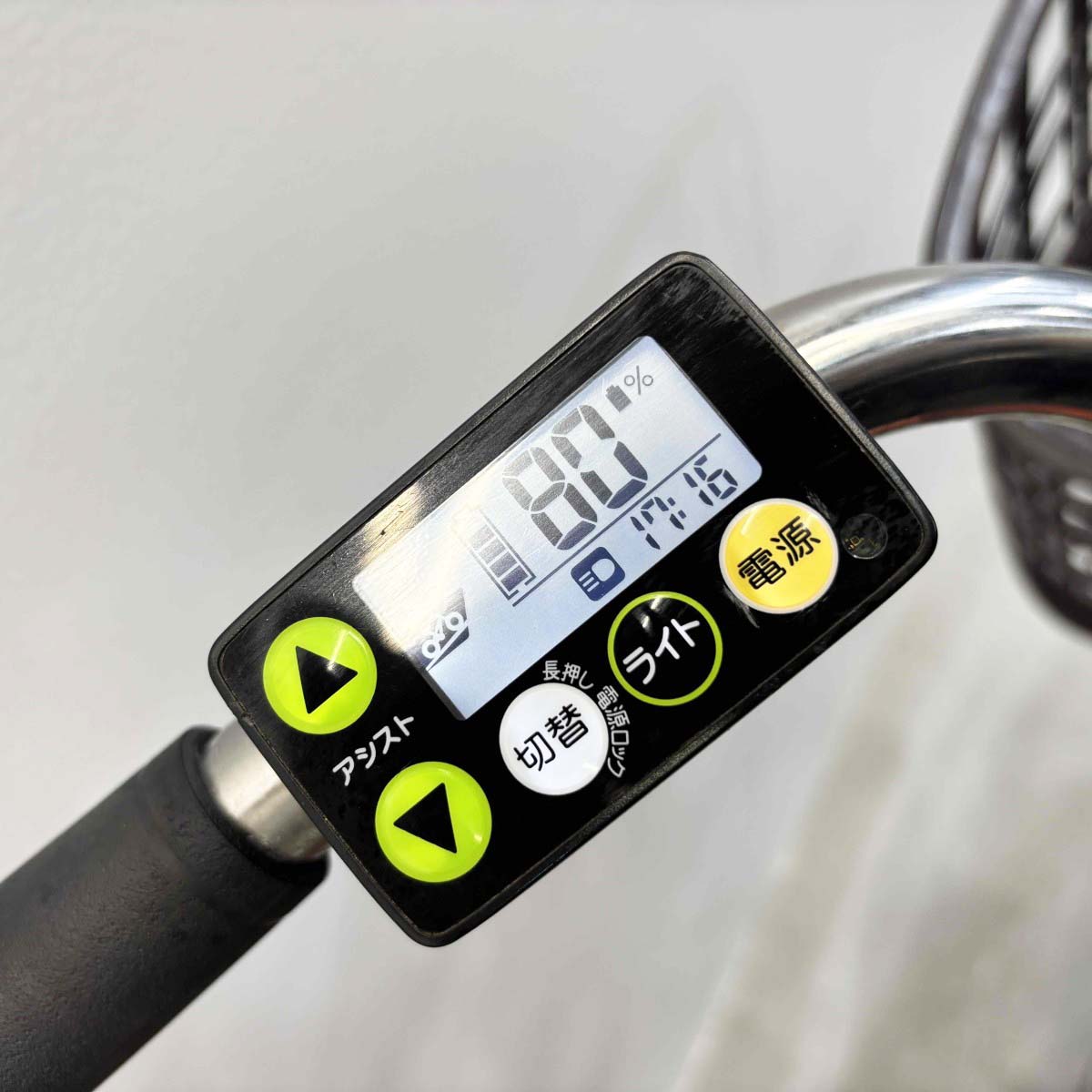 中古電動自転車 ヤマハ PAS ウィズ オレンジ 26インチ YL087