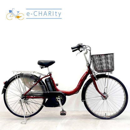ヤマハ PAS ナチュラL レッド 24インチ YL088 【中古車】
