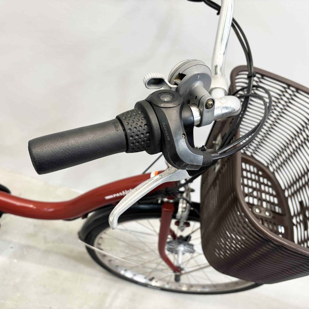 中古電動自転車 ヤマハ PAS ナチュラL レッド 24インチ YL088