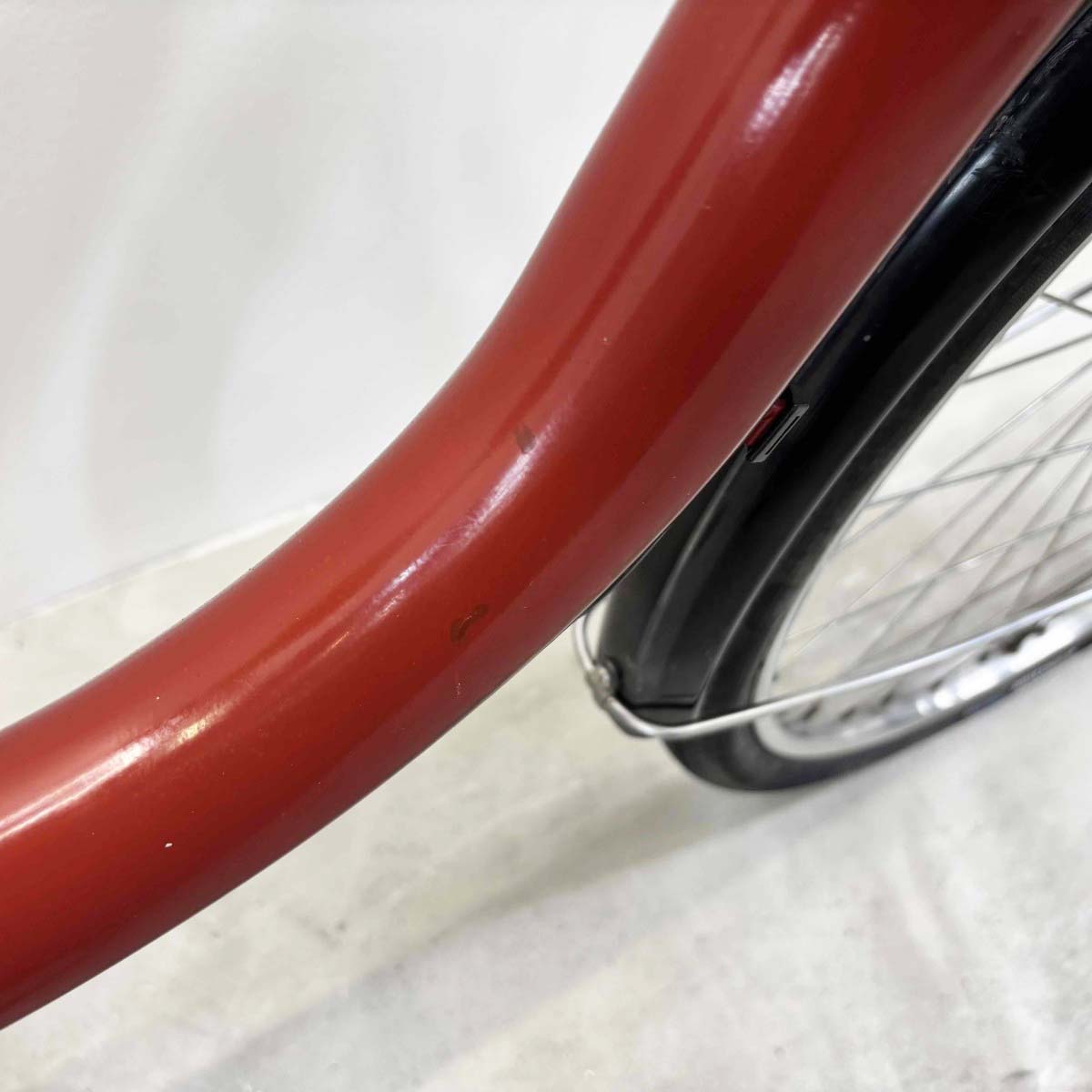 中古電動自転車 ヤマハ PAS ナチュラL レッド 24インチ YL088
