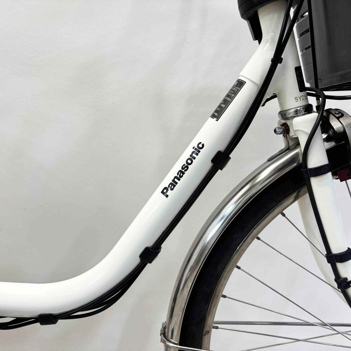 中古電動自転車 パナソニック ビビDX ホワイト 24インチ YL089