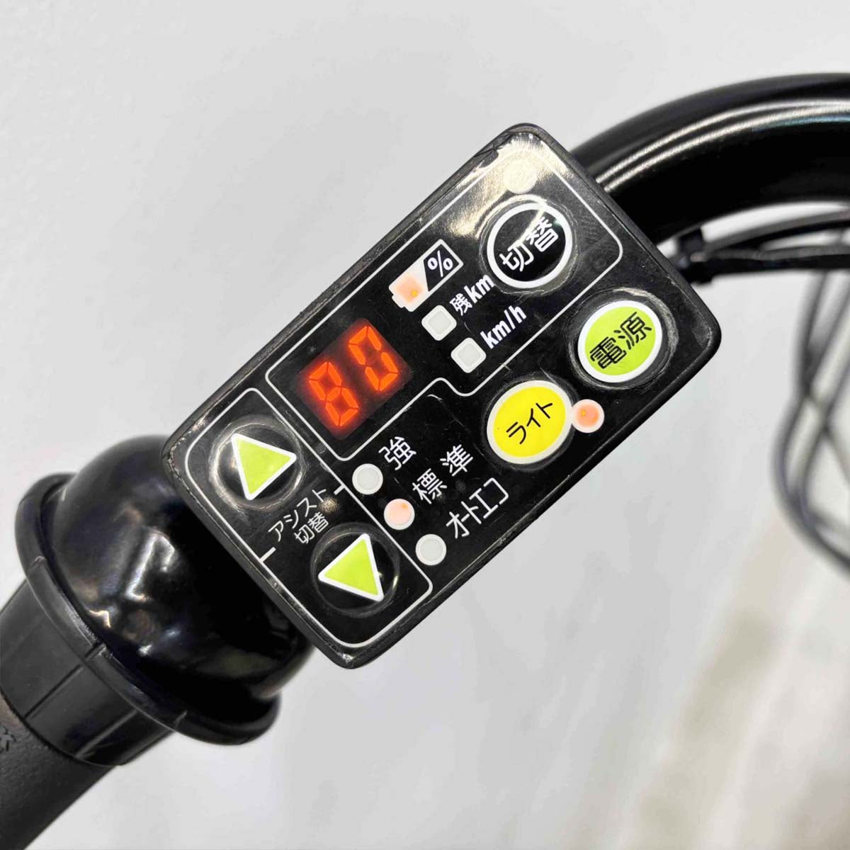 ブリヂストン ビッケモブe グレー 20インチ YL090 【中古車】