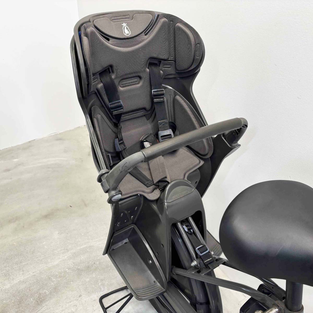 中古電動自転車 ブリヂストン ビッケモブe グレー 20インチ YL090