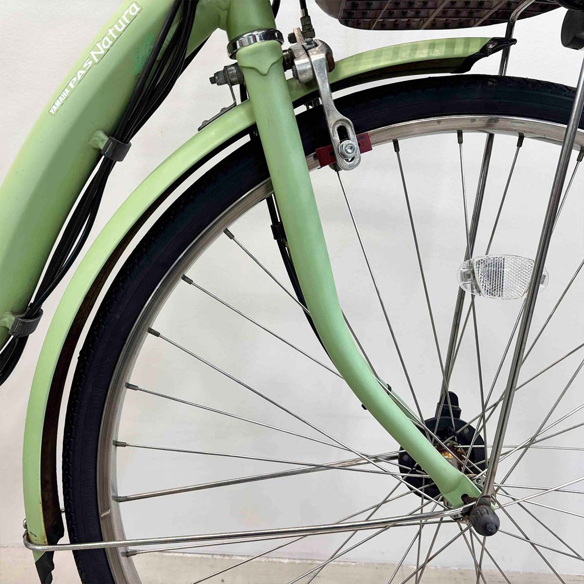 中古電動自転車 ヤマハ PAS ナチュラL DX グリーン 26インチ YL091