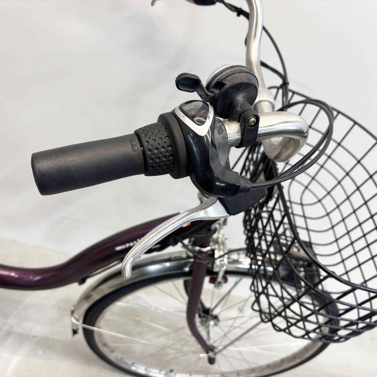 中古電動自転車 ヤマハ PAS ナチュラL DX パープル 26インチ YL094