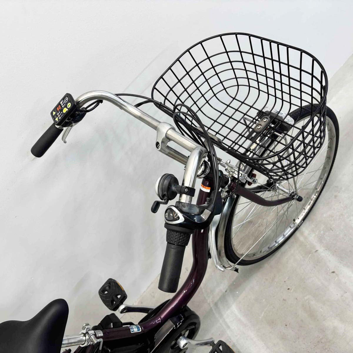 中古電動自転車 ヤマハ PAS ナチュラL DX パープル 26インチ YL094