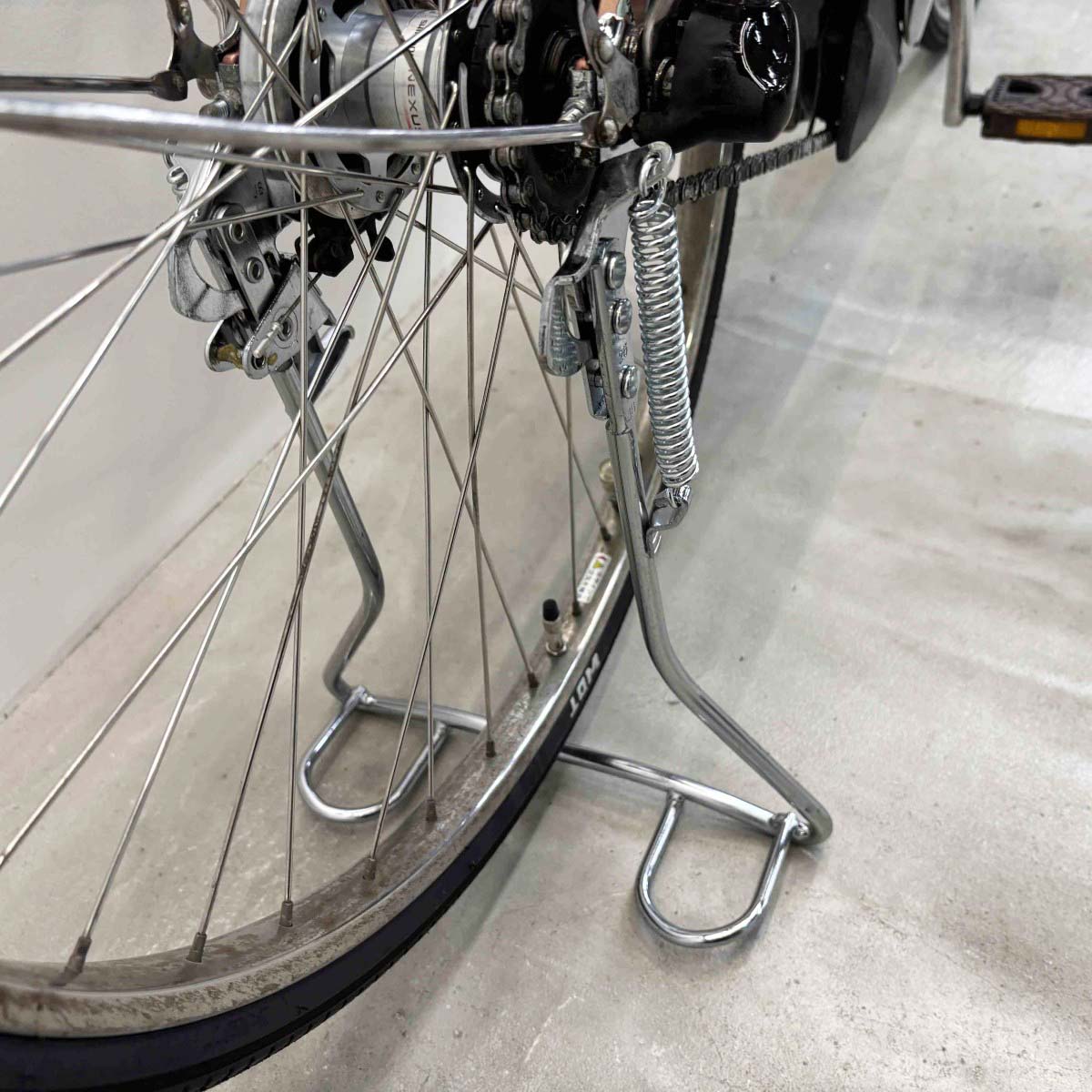 中古電動自転車 ブリヂストン アシスタDX ピンク 26インチ YL096