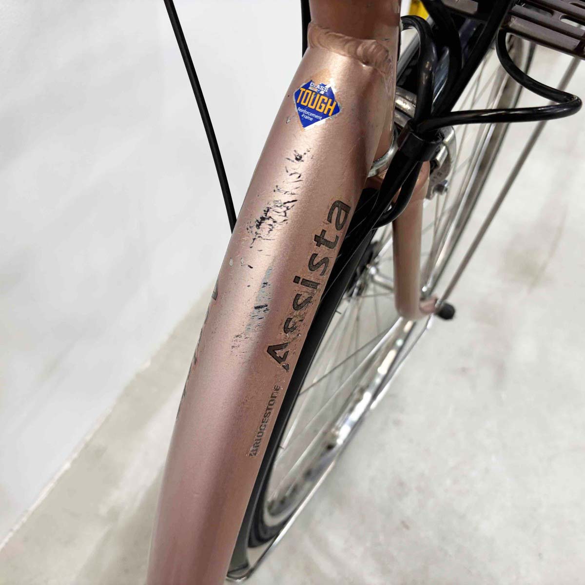 ブリヂストン アシスタDX ピンク 26インチ YL096 【中古車】