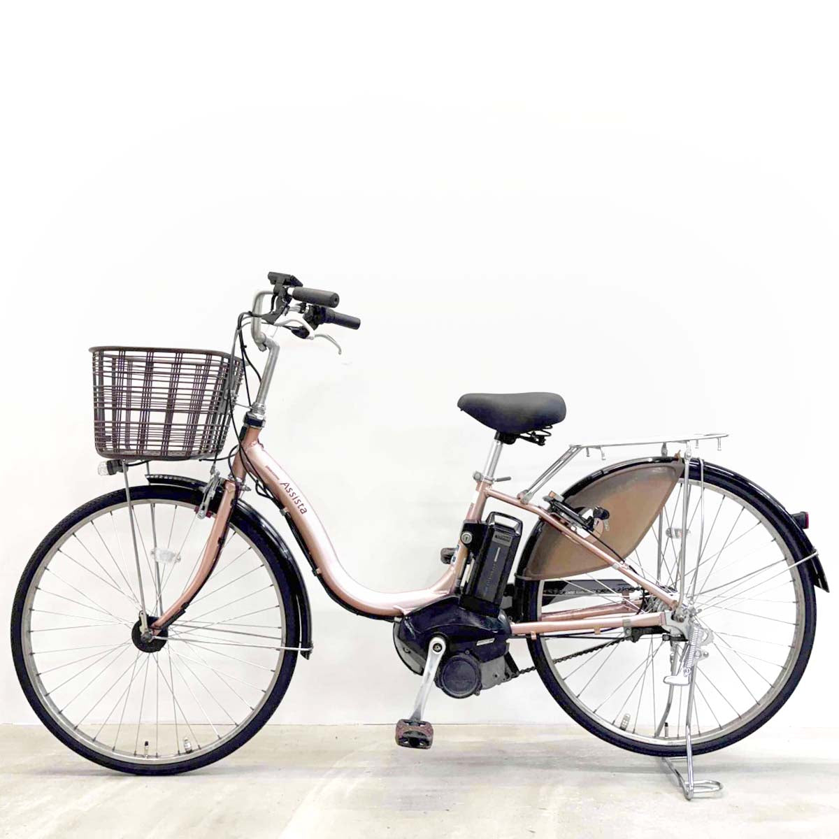 ブリヂストン アシスタDX ピンク 26インチ YL096 【中古車】