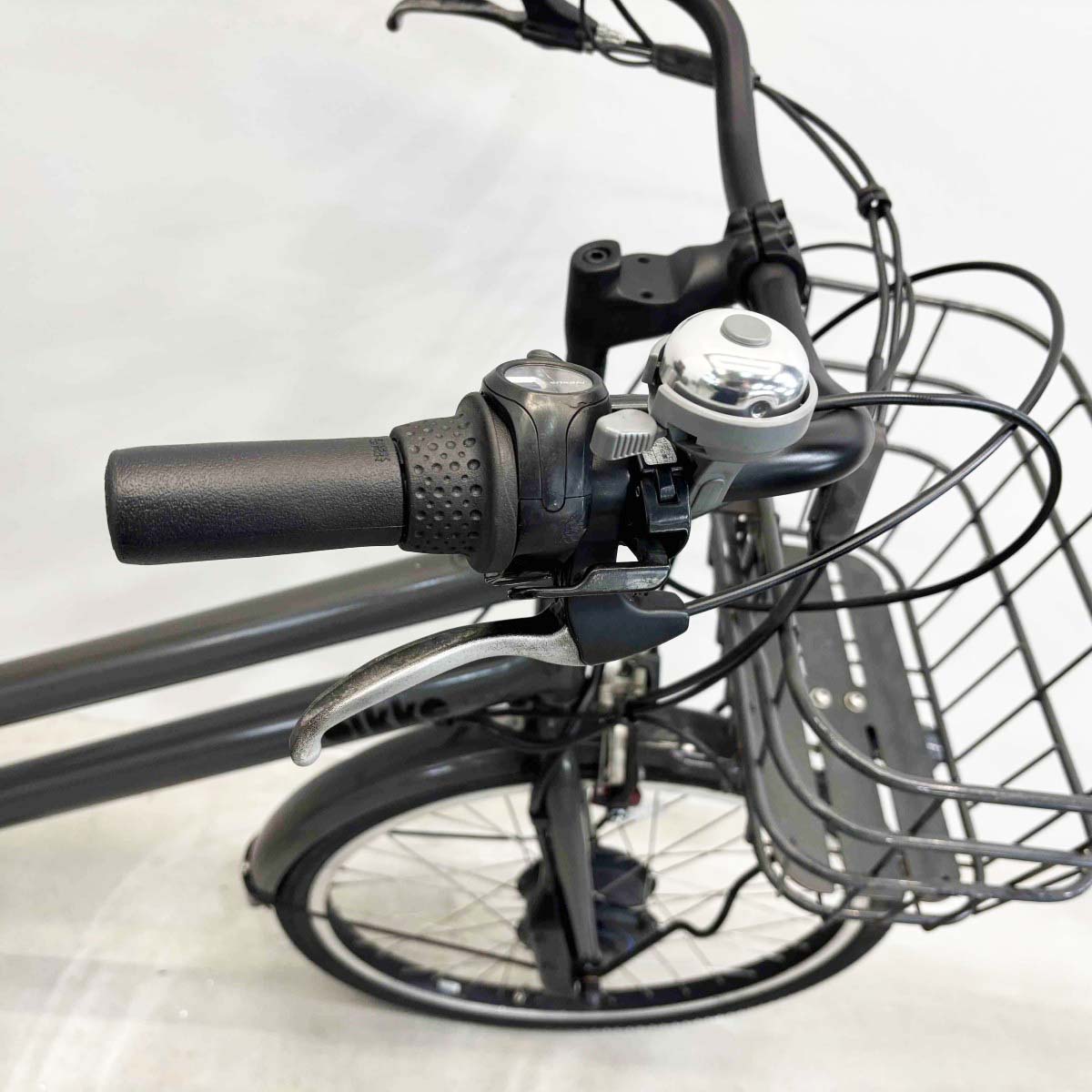 中古電動自転車 ブリヂストン ビッケグリ グレー 24×20インチ YL103
