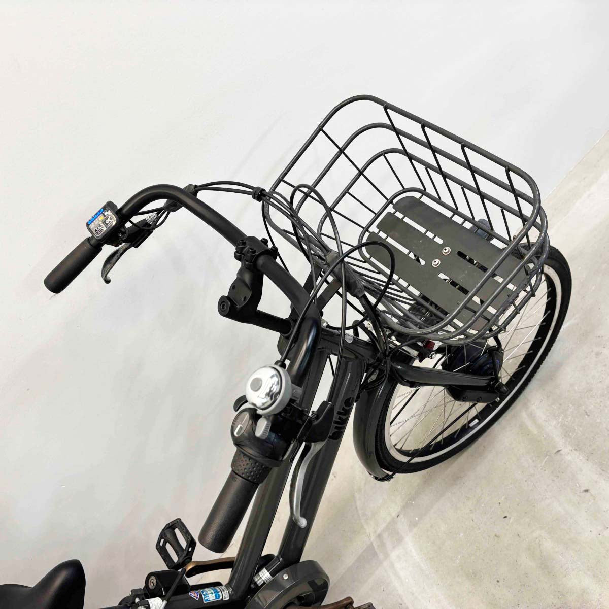 中古電動自転車 ブリヂストン ビッケグリ グレー 24×20インチ YL103