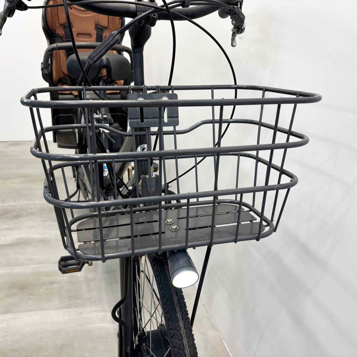 中古電動自転車 ブリヂストン ビッケグリ グレー 24×20インチ YL103