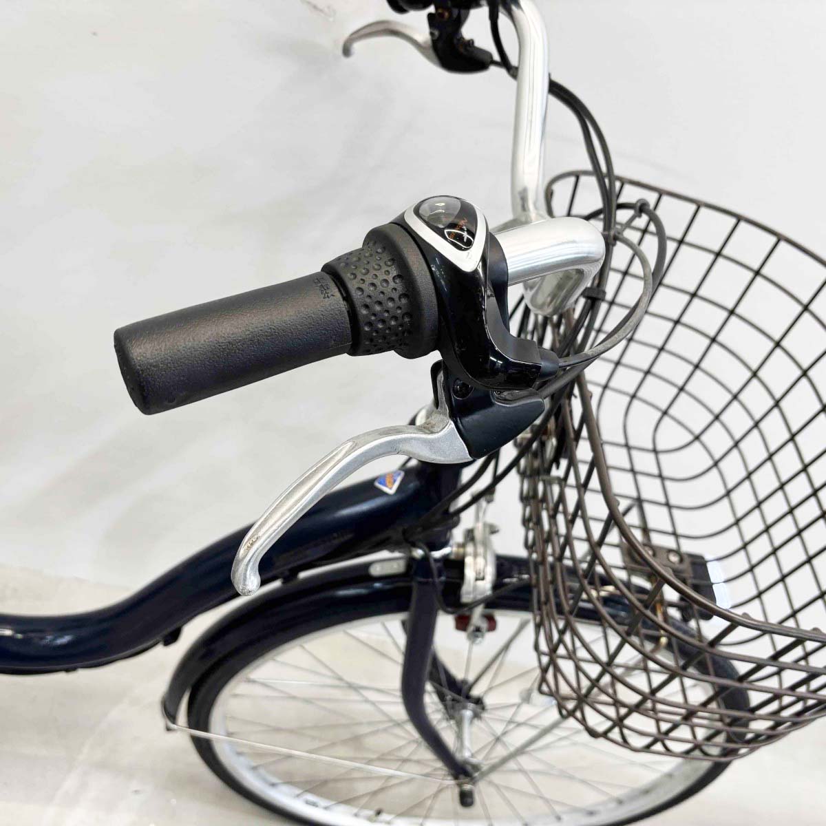 中古電動自転車 ブリヂストン アシスタU STD ブルー 26インチ YL105