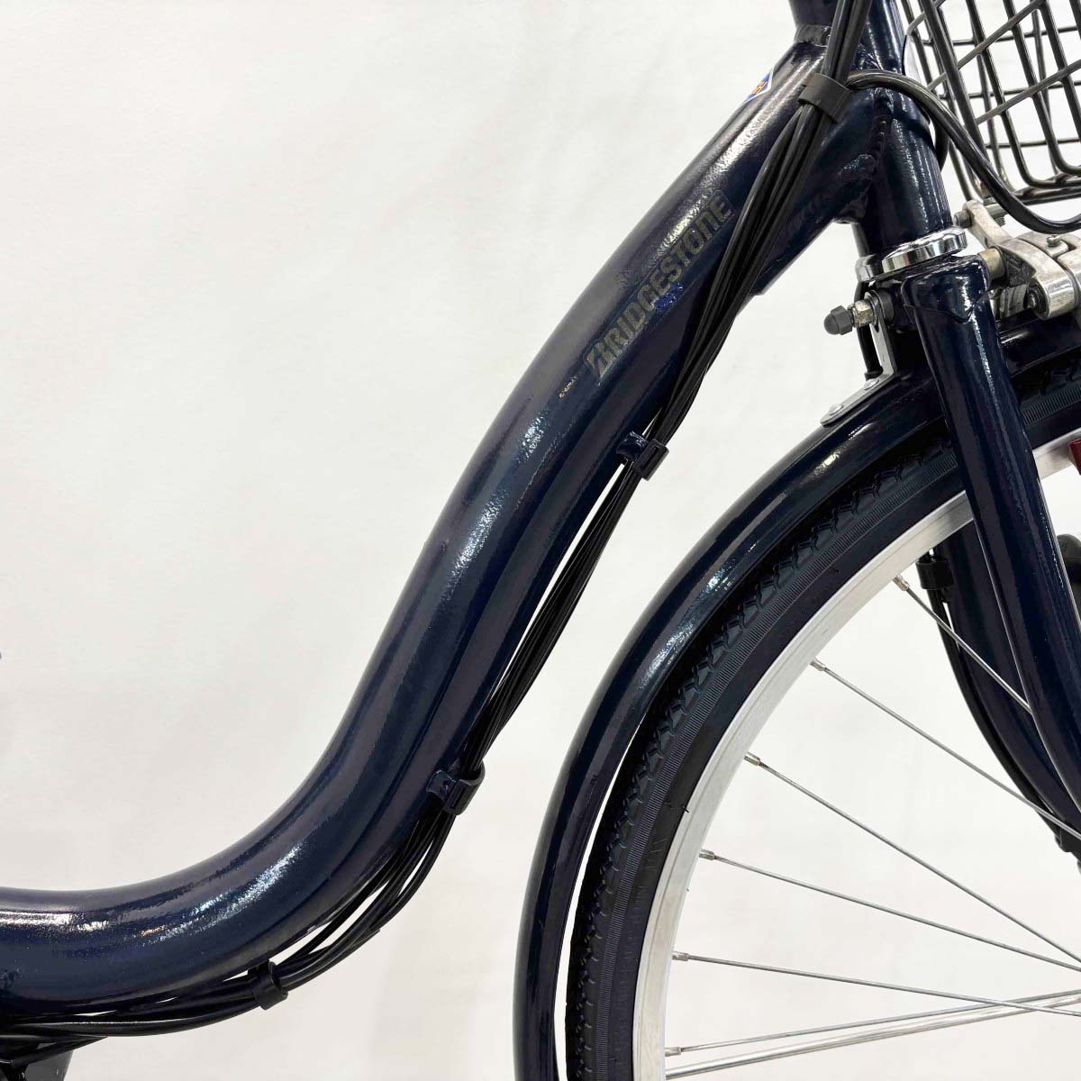 中古電動自転車 ブリヂストン アシスタU STD ブルー 26インチ YL105