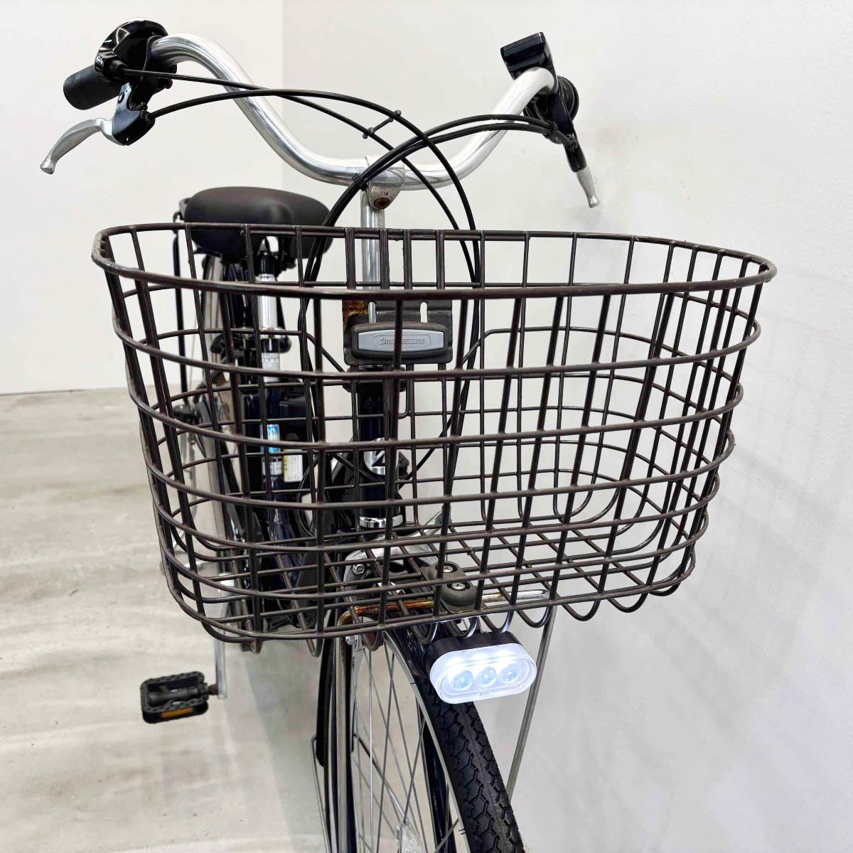 中古電動自転車 ブリヂストン アシスタU STD ブルー 26インチ YL105