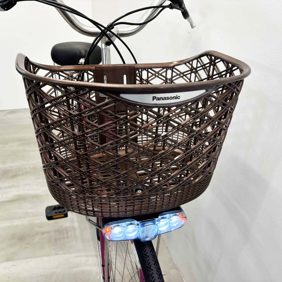 中古電動自転車 パナソニック ビビEX ピンク 26インチ YL106
