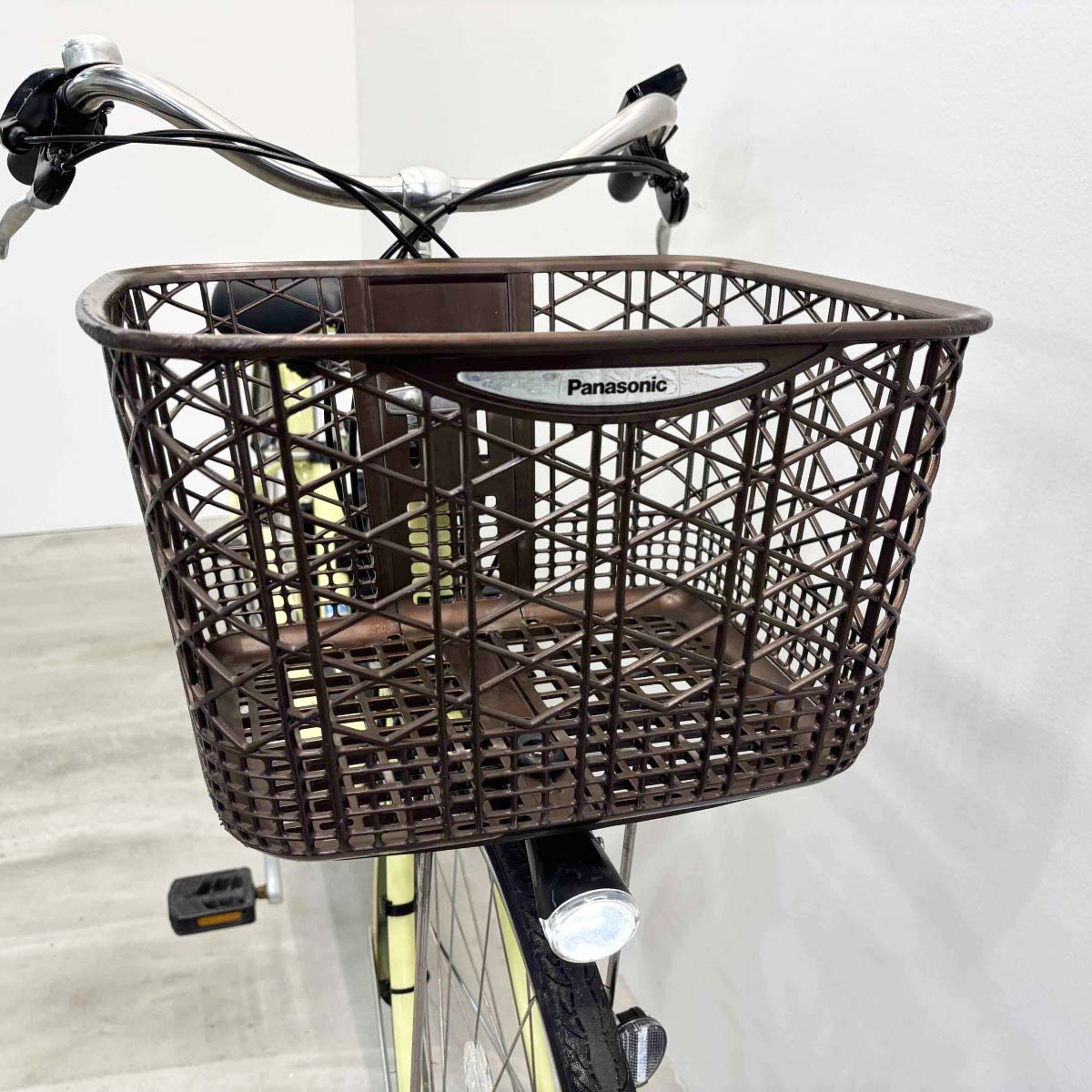 中古電動自転車 パナソニック ビビスタイル イエロー 26インチ YL107