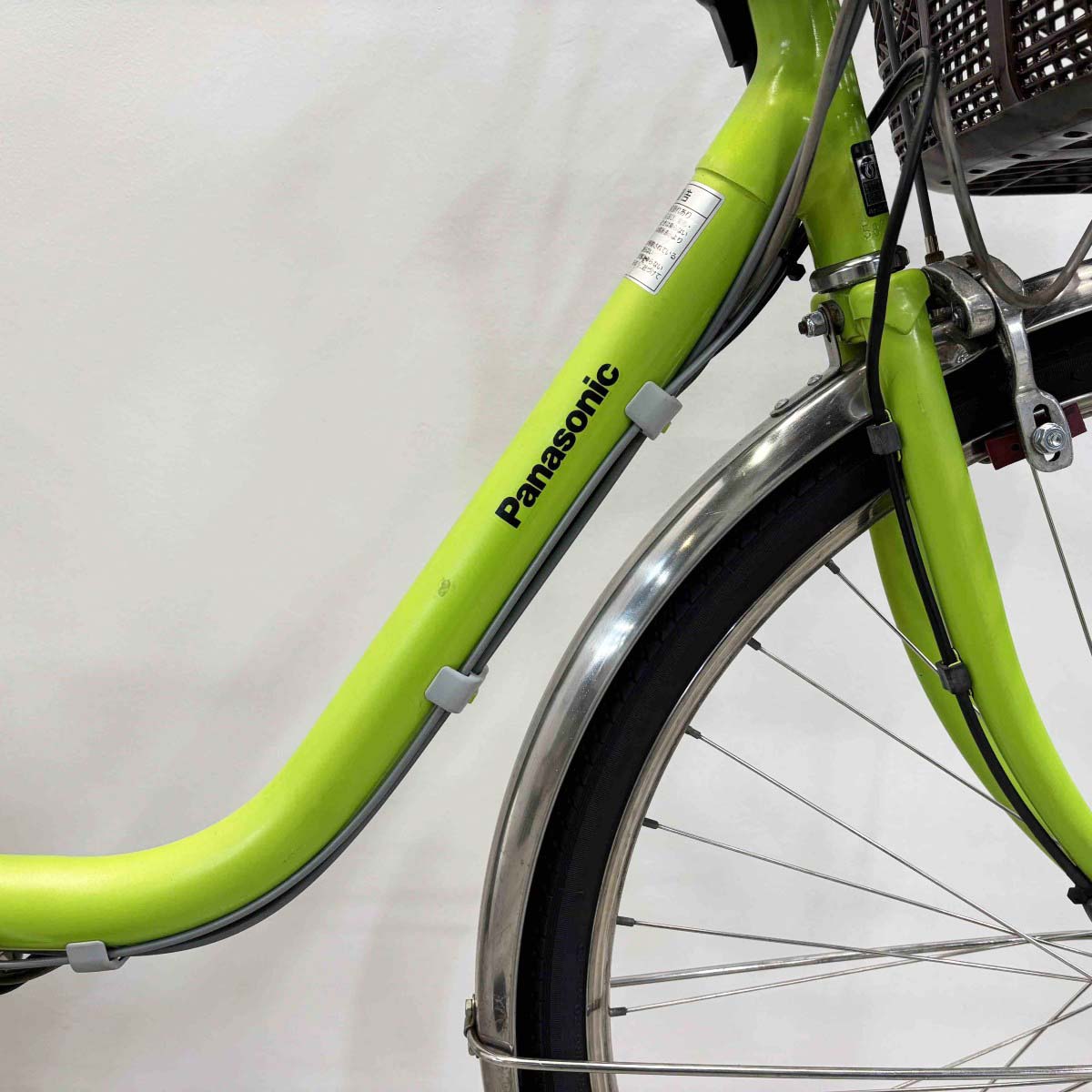 中古電動自転車 パナソニック ビビDX グリーン 26インチ YL109