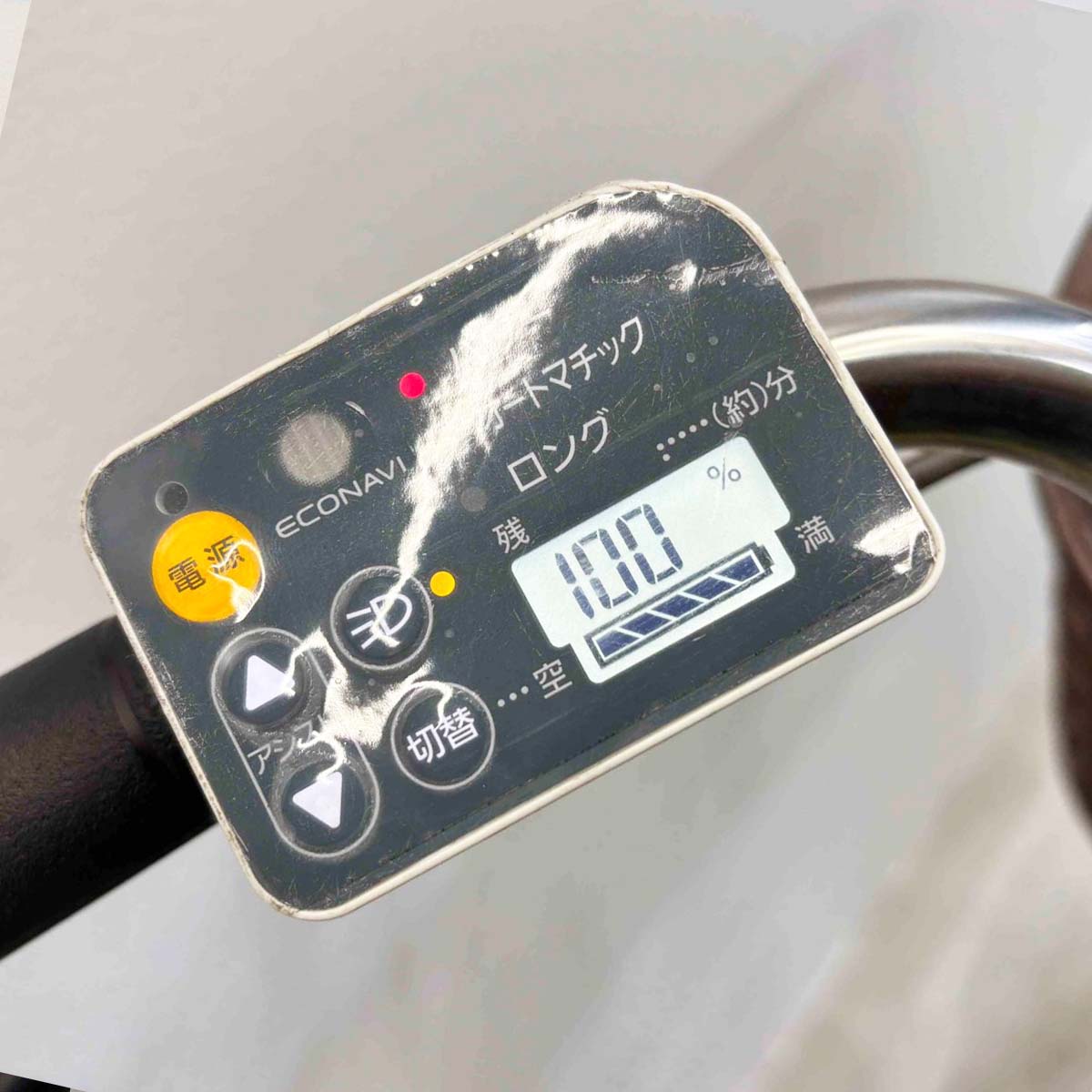 中古電動自転車 パナソニック ビビDX グリーン 26インチ YL109