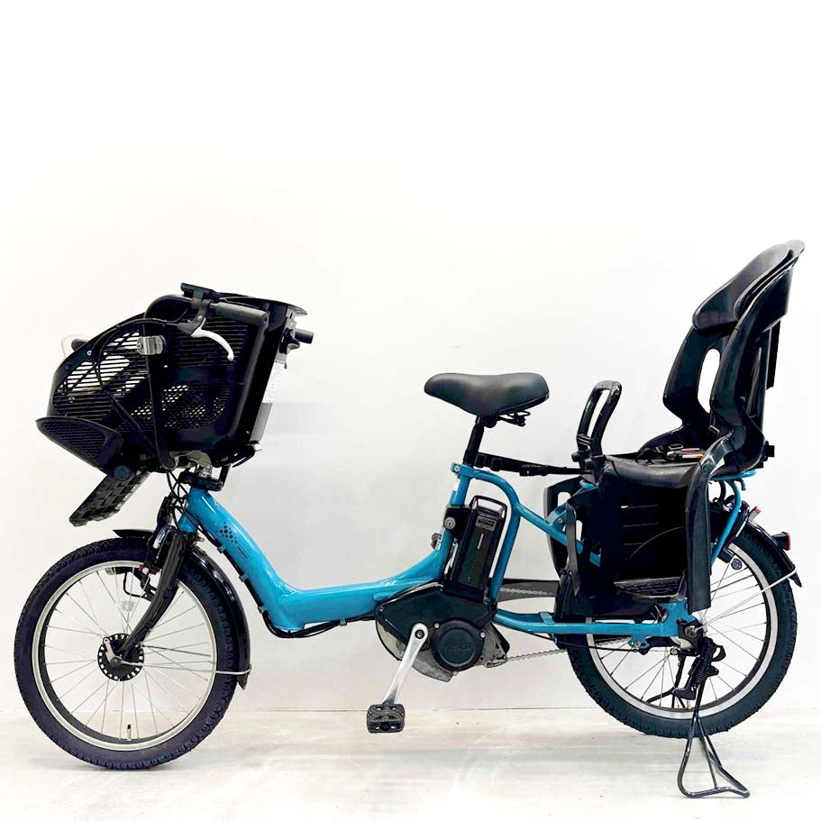 中古電動自転車 ブリヂストン アンジェリーノプティットe ブルー 20インチ YL110