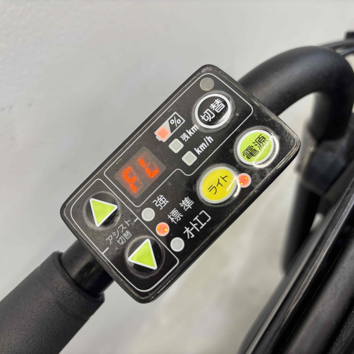 中古電動自転車 ブリヂストン アンジェリーノプティットe ブルー 20インチ YL110