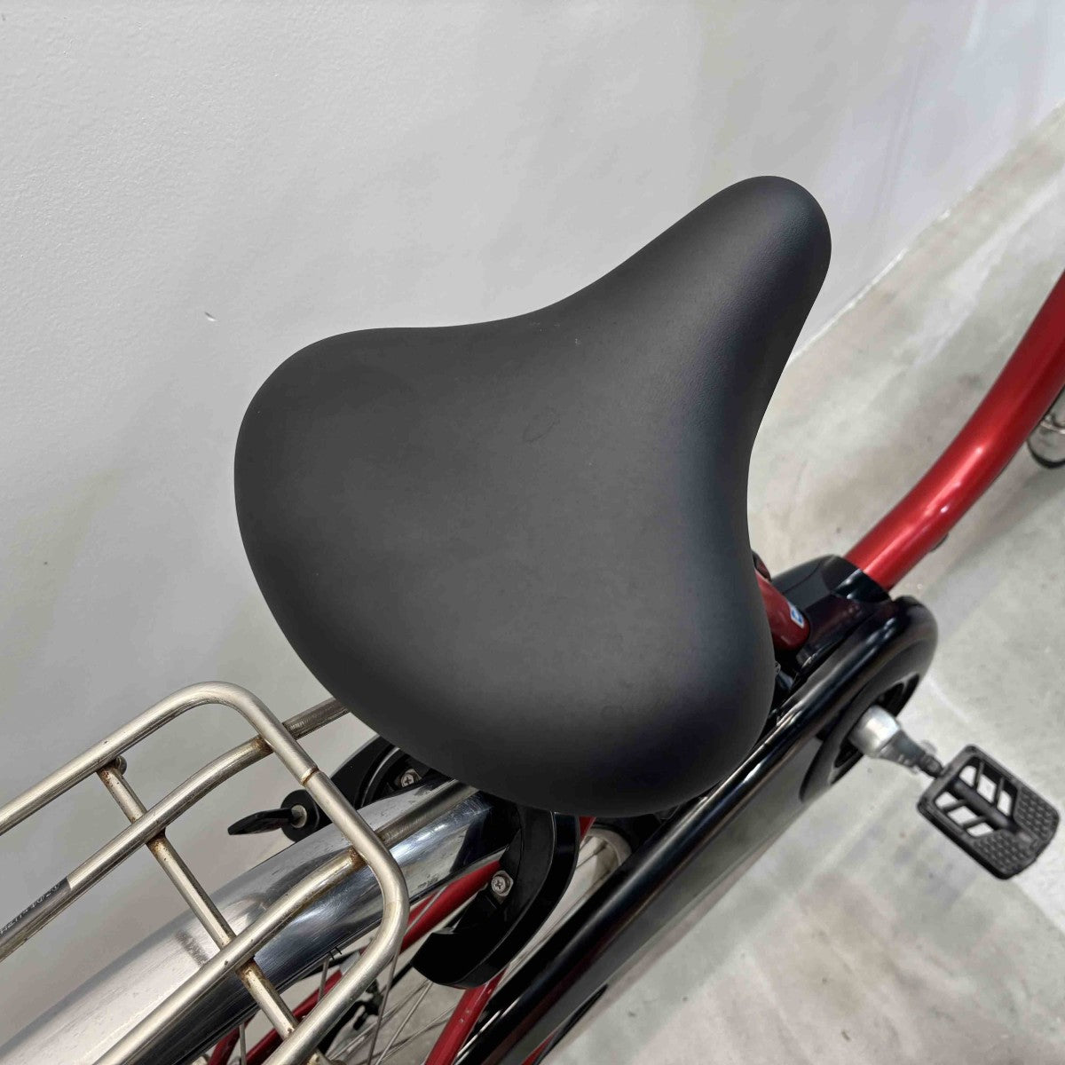 中古電動自転車 パナソニック ビビDX レッド 26インチ YL112
