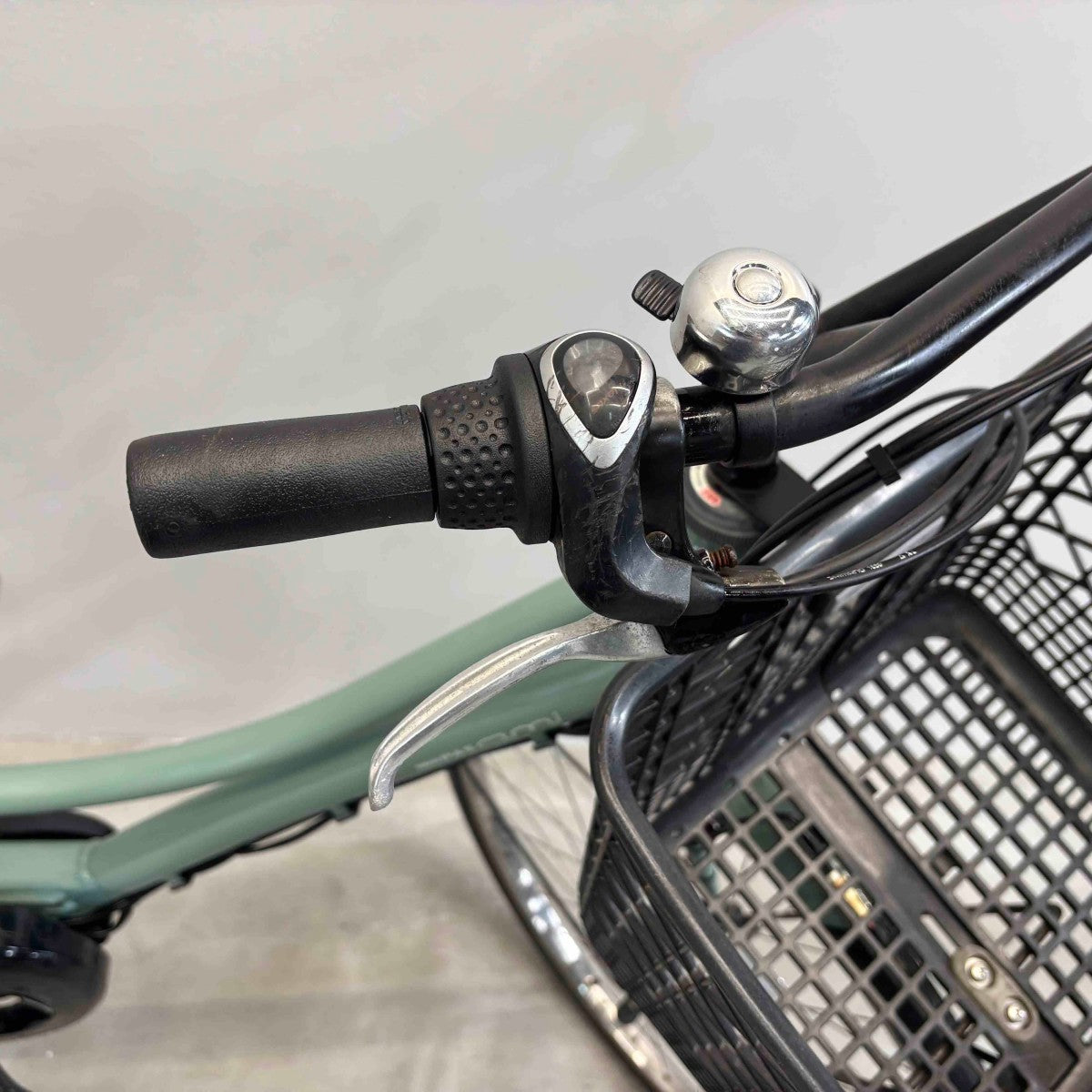 中古電動自転車 ヤマハ PAS アミ グリーン 26インチ YL113