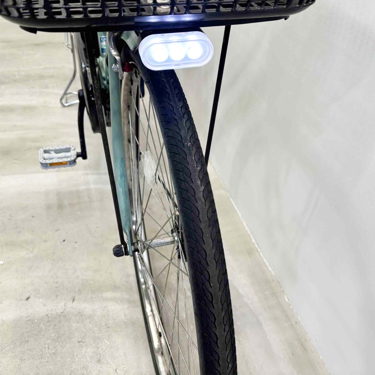 中古電動自転車 ヤマハ PAS アミ グリーン 26インチ YL113