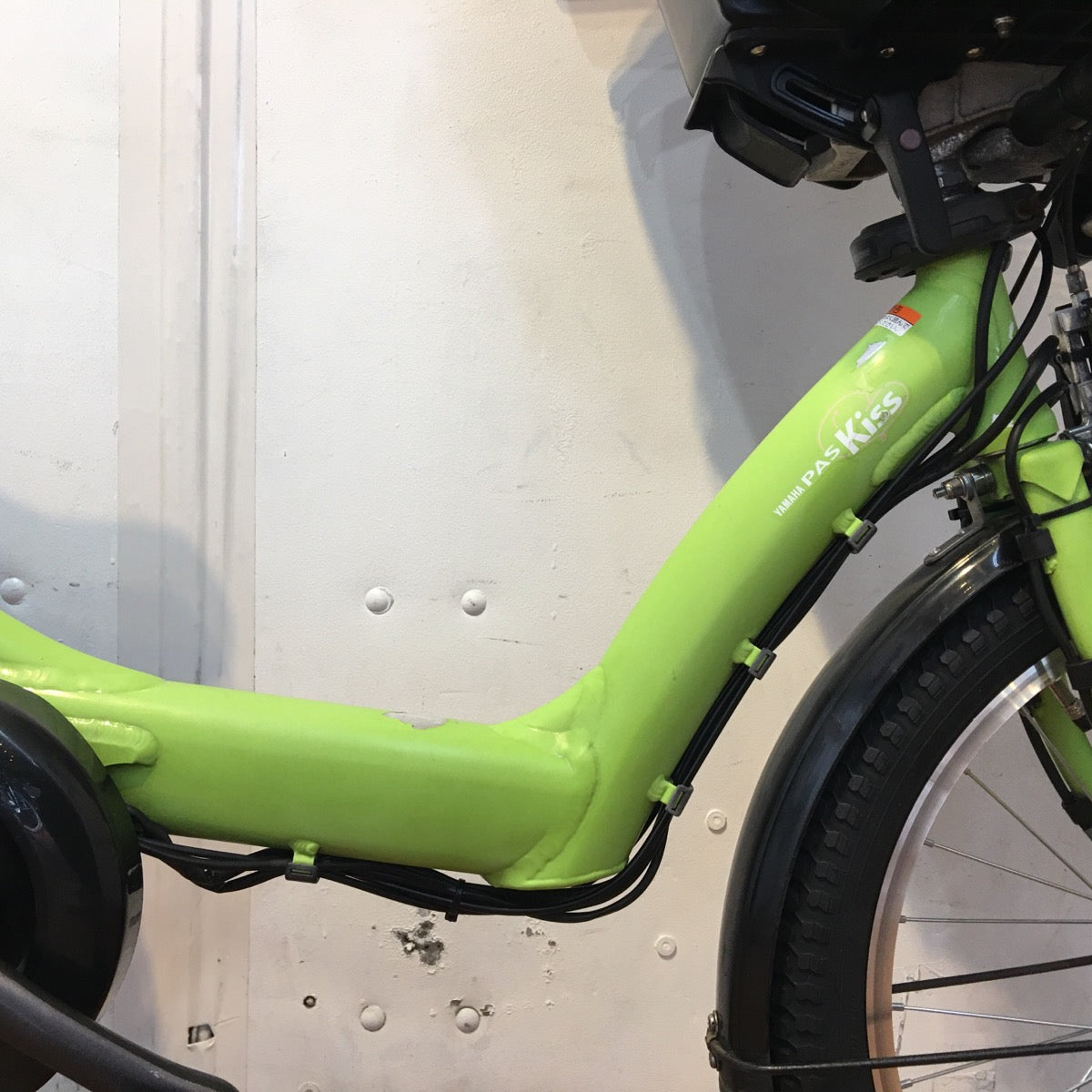 電動自転車 YAMAHA 黄緑 - 電動アシスト自転車
