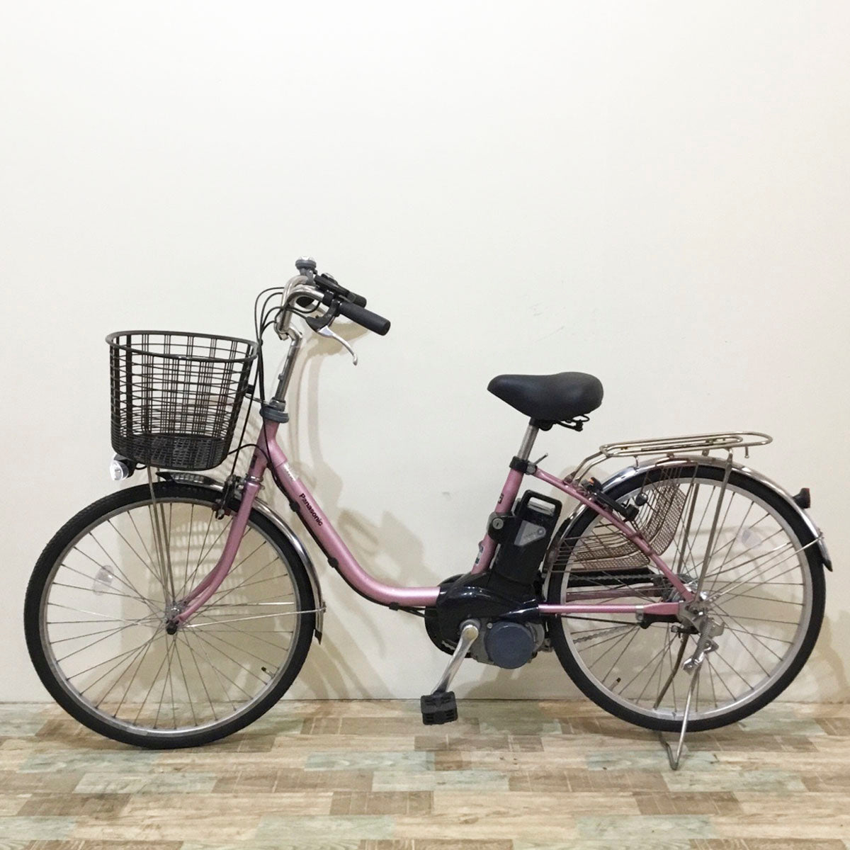 電動自転車【中古車】パナソニック ビビ TX シャイニーピンク KU049