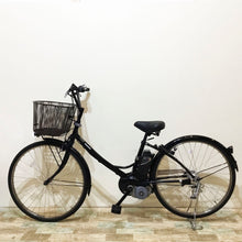 画像をギャラリービューアに読み込む, 電動自転車【中古車】パナソニック エーガールズ ピュアブラック KV082
