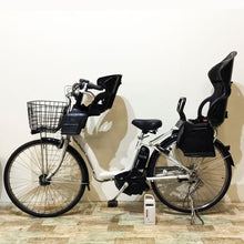 画像をギャラリービューアに読み込む, 【大阪・兵庫限定販売】電動自転車【中古車】ヤマハ スペアバッテリー付 PAS ラフィーニ アイボリー KV086
